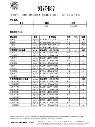 测试报告第二页