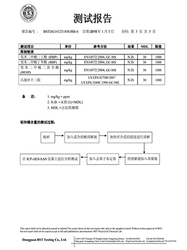 测试报告第三页